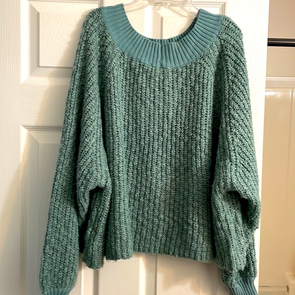 Blue sweater